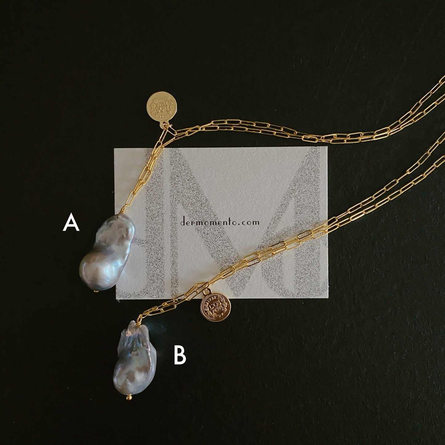 CHARLOTTE Baroque Pearl Necklace