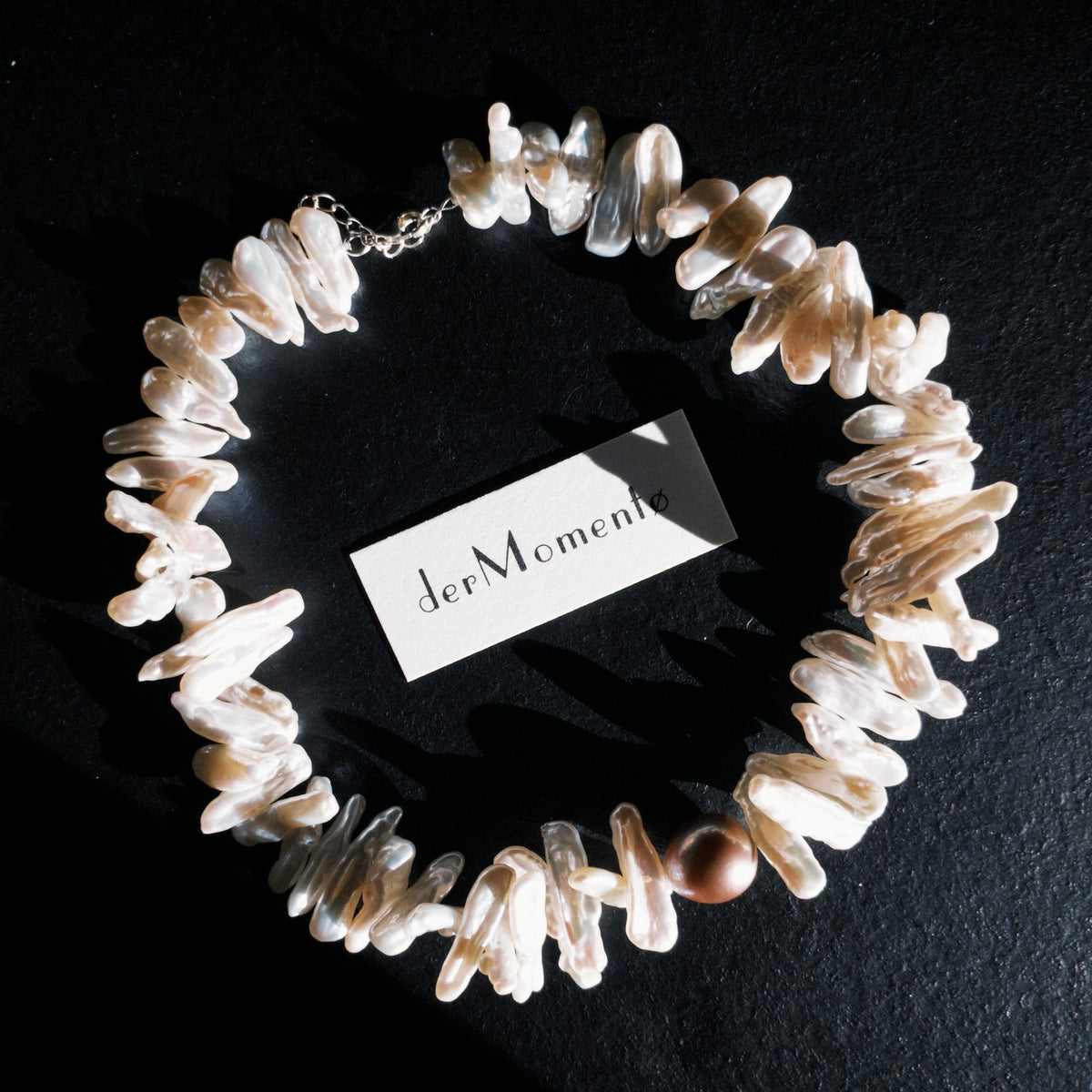 FLORA Baroque Pearl Choker