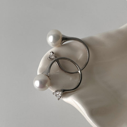 ALICE Pearl Open Ring