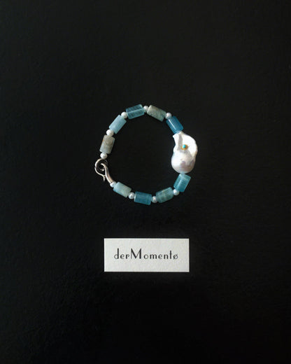 CHLOE Calcite & Baroque Pearl Bracelet