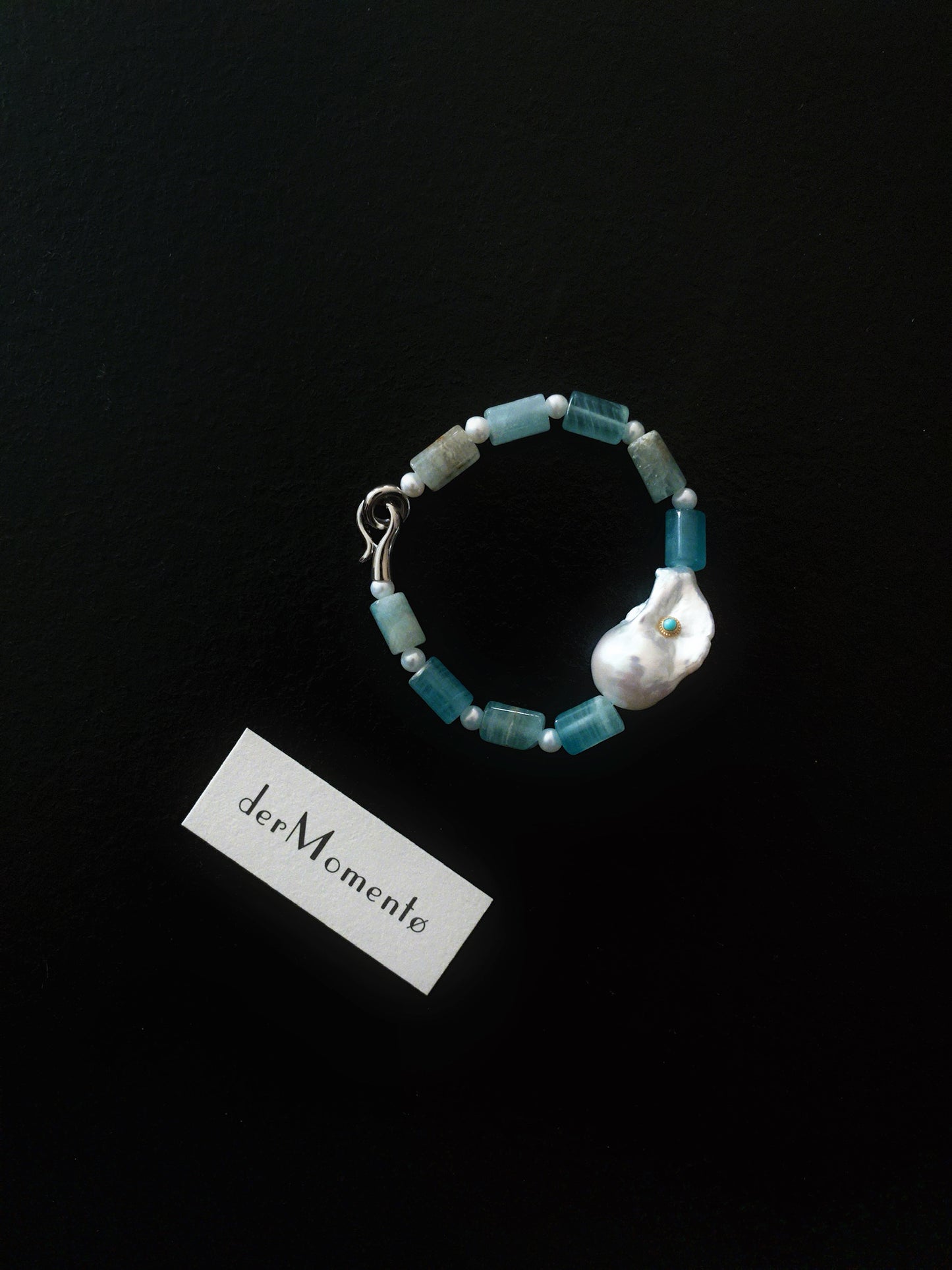 CHLOE Calcite & Baroque Pearl Bracelet