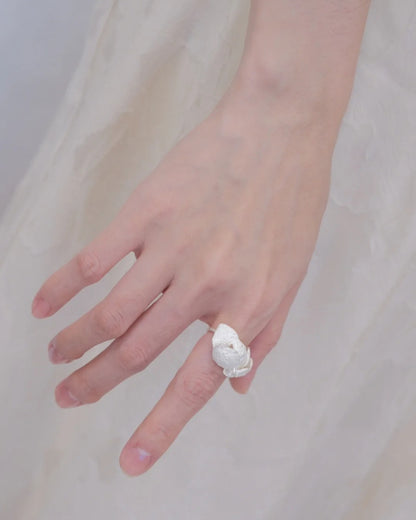 Cocoon Butterfly Gemstone Ring