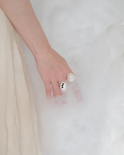 Cocoon Gemstone Ring