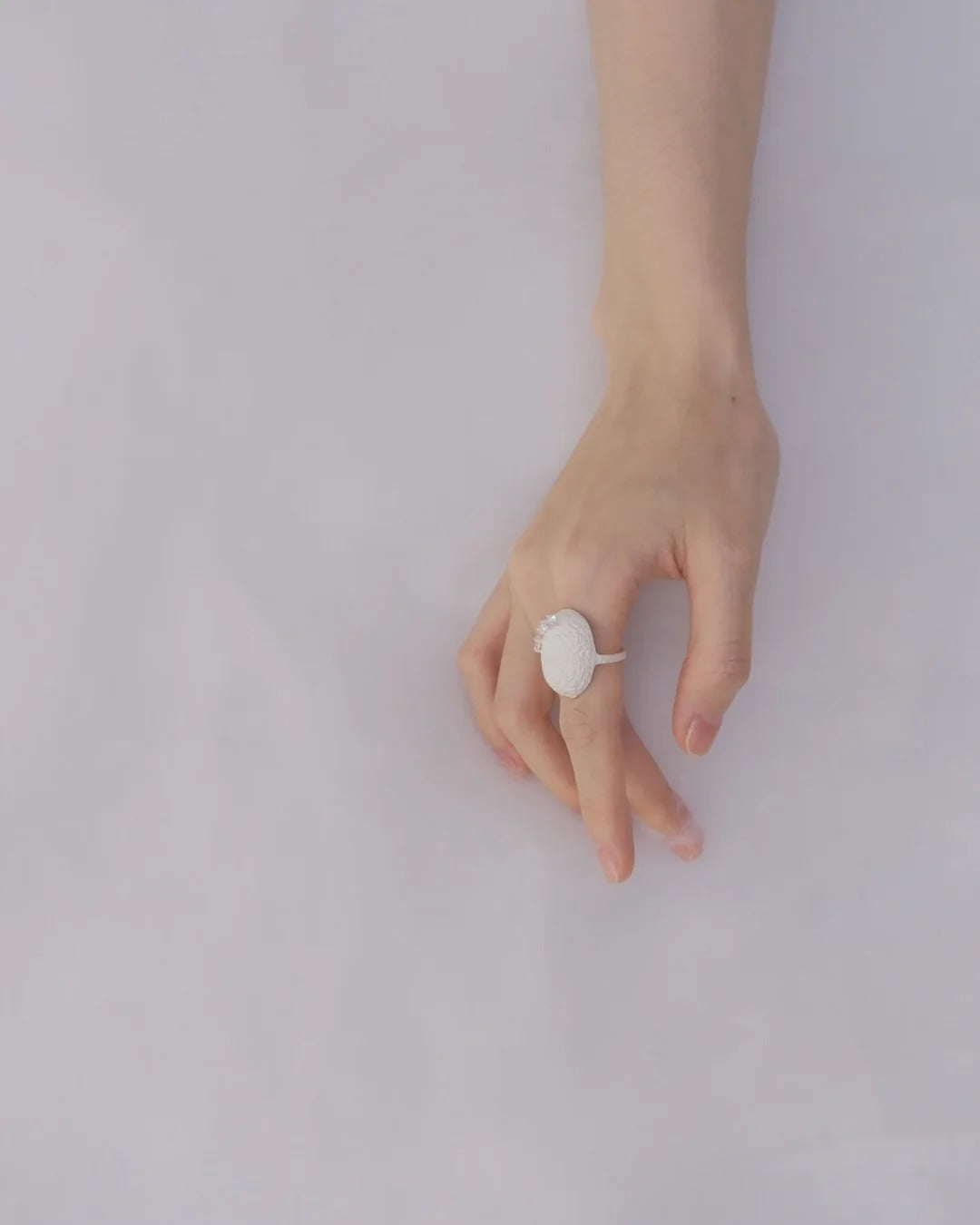 Cocoon Gemstone Ring