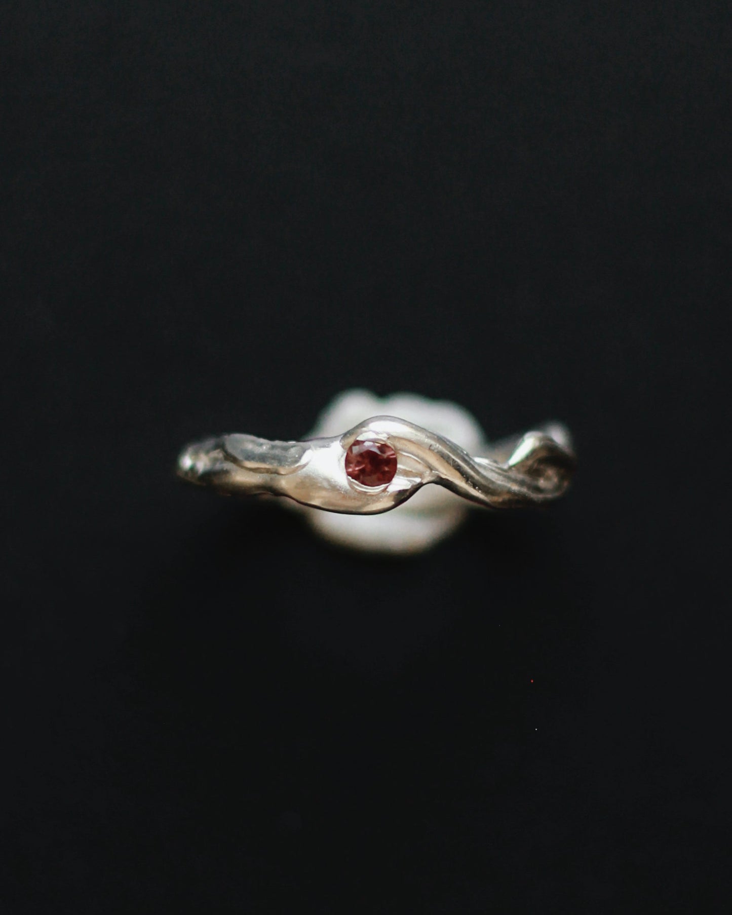 Ruby Wave Ring