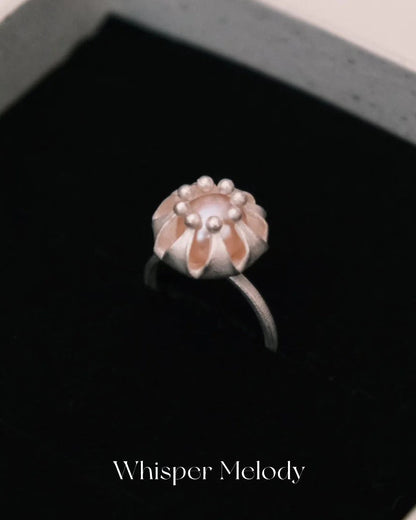 Lantern Pearl Ring