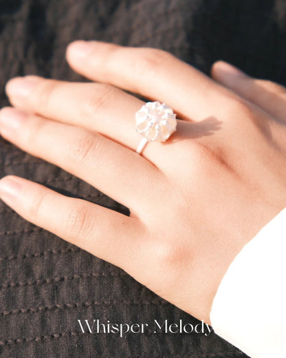 Lantern Pearl Ring
