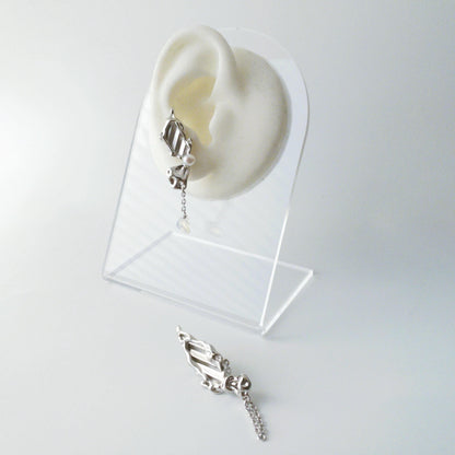 ELISA Asymmetrical Butterfly Wing Earrings