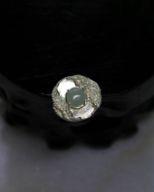 Jade Series | Hetian Jade Sterling Silver Ring