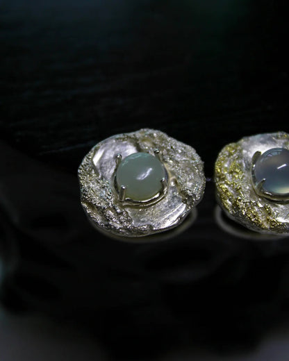 Hetian Jade Sterling Silver Ring