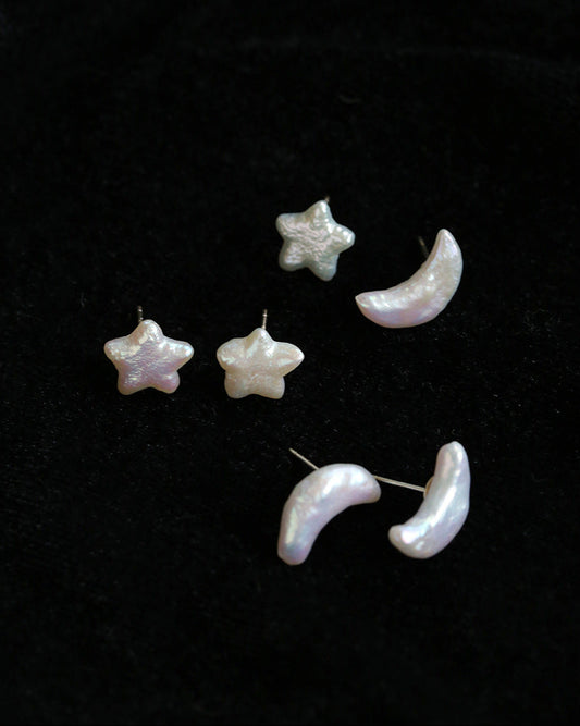 Celestial Pearl Studs